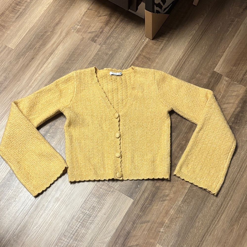 Lush Bell Sleeve Cardigan